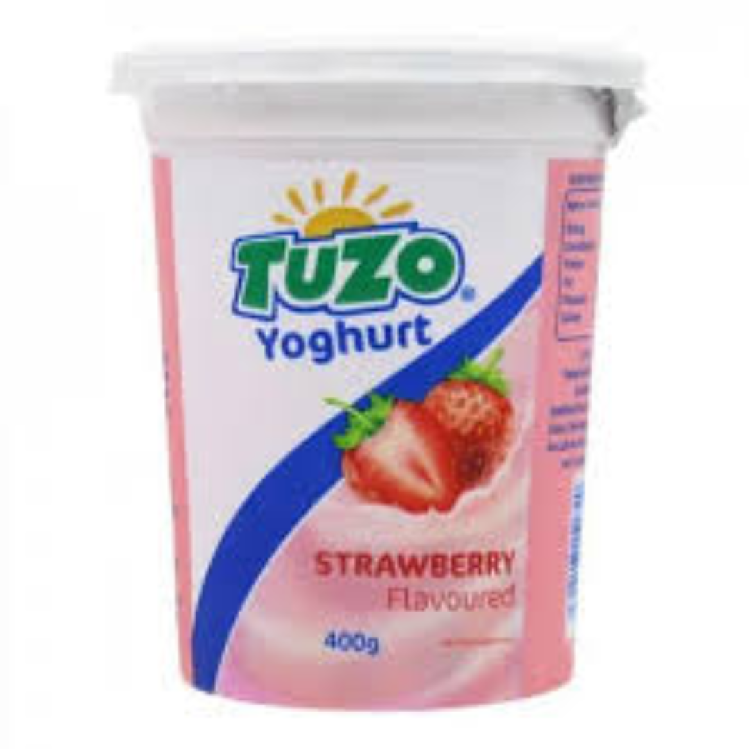 TUZO STRAWBERRY YOGHURT CUP 400G